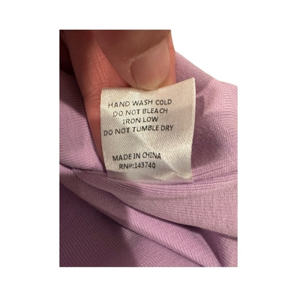 English Factory Lavender  bow racerback Tanktop Size Small NWT - Picture 6 of 6